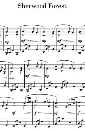 Sherwood Forest – Piano Solo