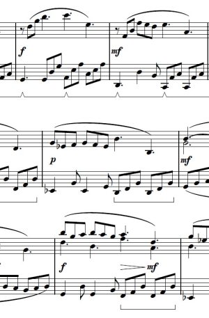 Restless Currents – Piano Solo