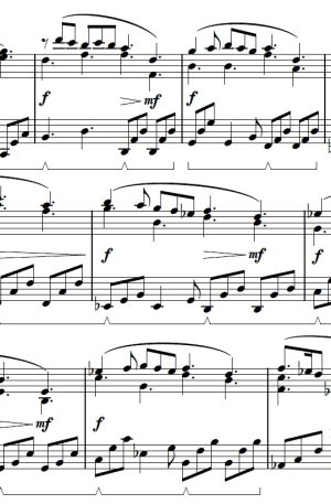 Restless Currents – Piano Solo