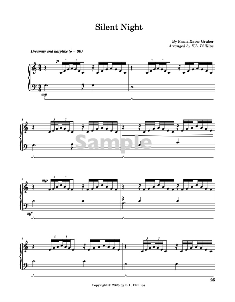 Ten Christmas Offerings - Short Solos Ideal for Offertory Music for the Church Pianist Ten Christmas Offerings - Short Solos Ideal for Offertory Music for the Church Pianist - Image 9
