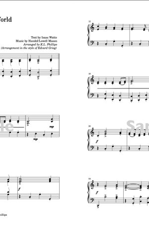 Ten Christmas Offerings – Short Solos Ideal for Offertory Music for the Church Pianist