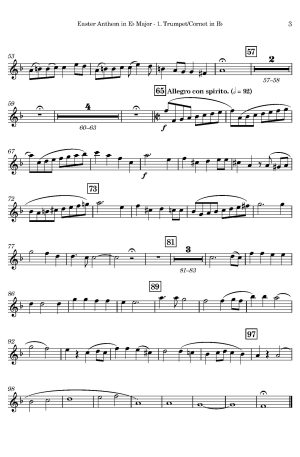 James Cutler Dunn Parker | Easter Anthem in E-Flat Major | Brass Sextet