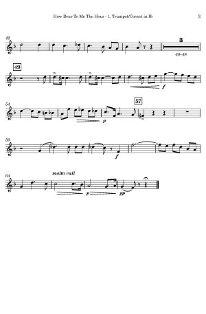 Ciro PINSUTI | How Dear to Me the Hour | Brass Sextet