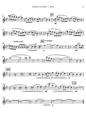 Frederic ARCHER | Andante Con Moto | Wind Quintet