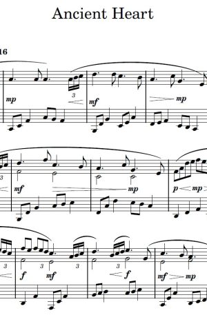 Ancient Heart – Piano Solo