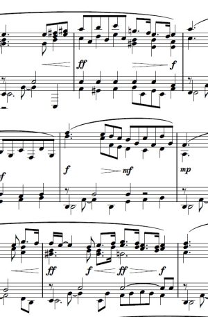 Winter Sonatina – Piano Solo