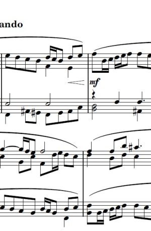 Winter Sonatina – Piano Solo