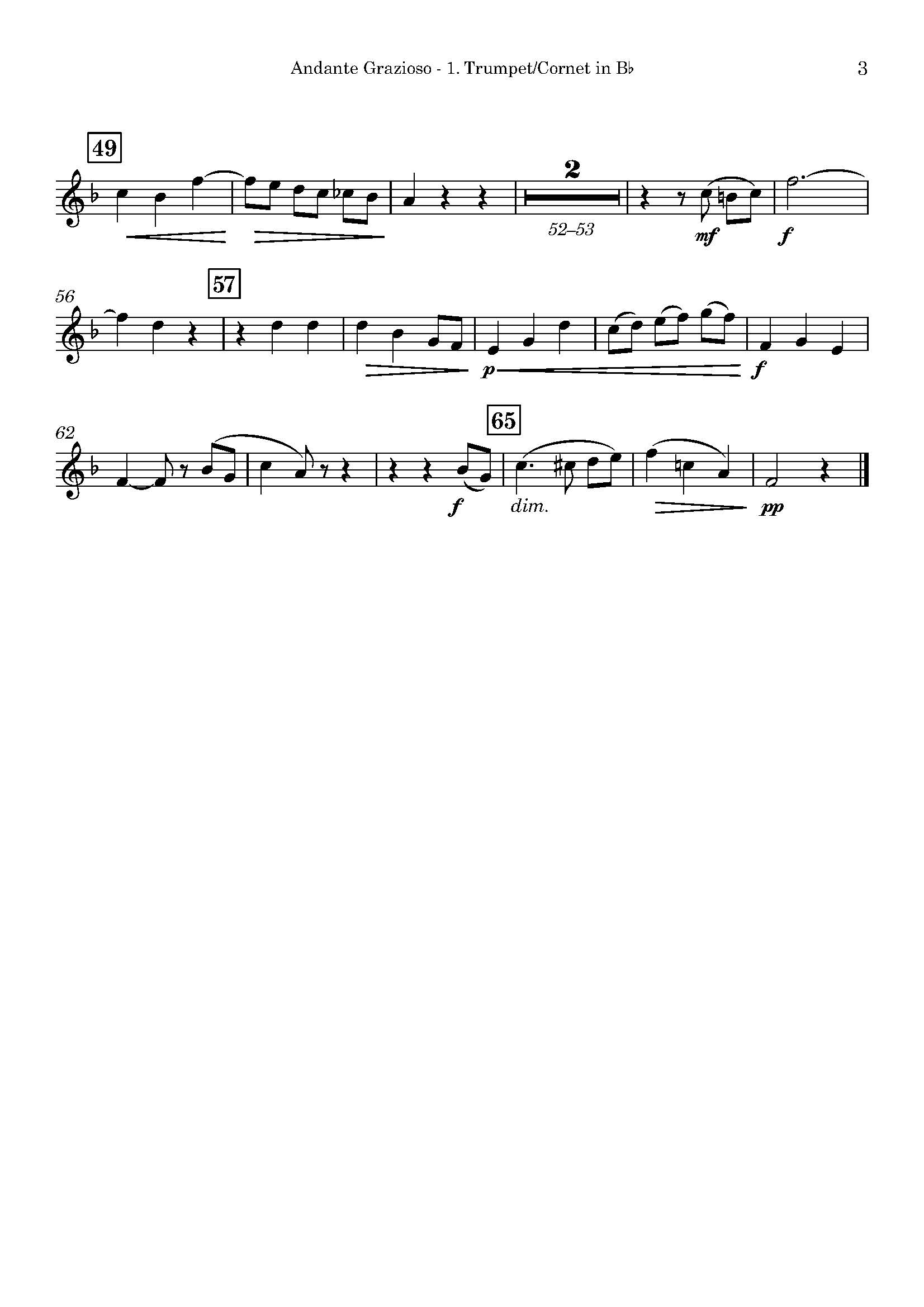 Henry Smart | Andante Grazioso (Prelude) | Brass Quintet - Image 3