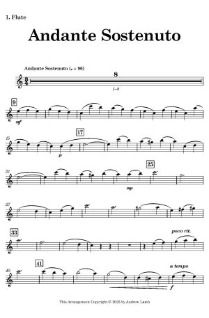 Ernest Dicks | Andante Sostenuto | Wind Quintet