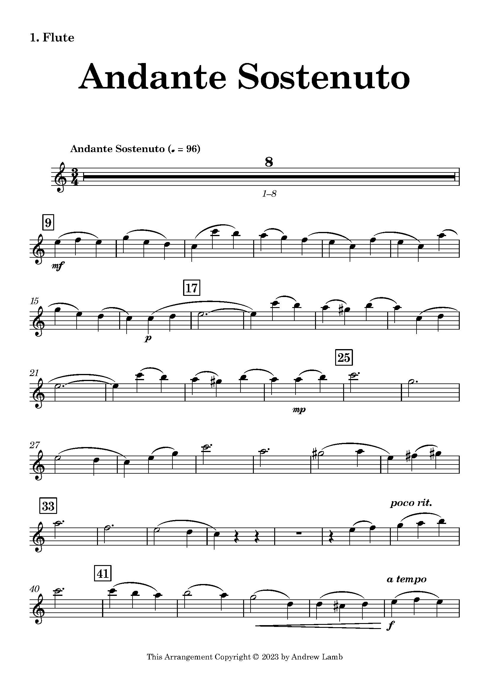 Ernest Dicks | Andante Sostenuto | Wind Quintet - Image 2