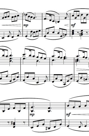 Saw Puzzle Jig – Piano Solo