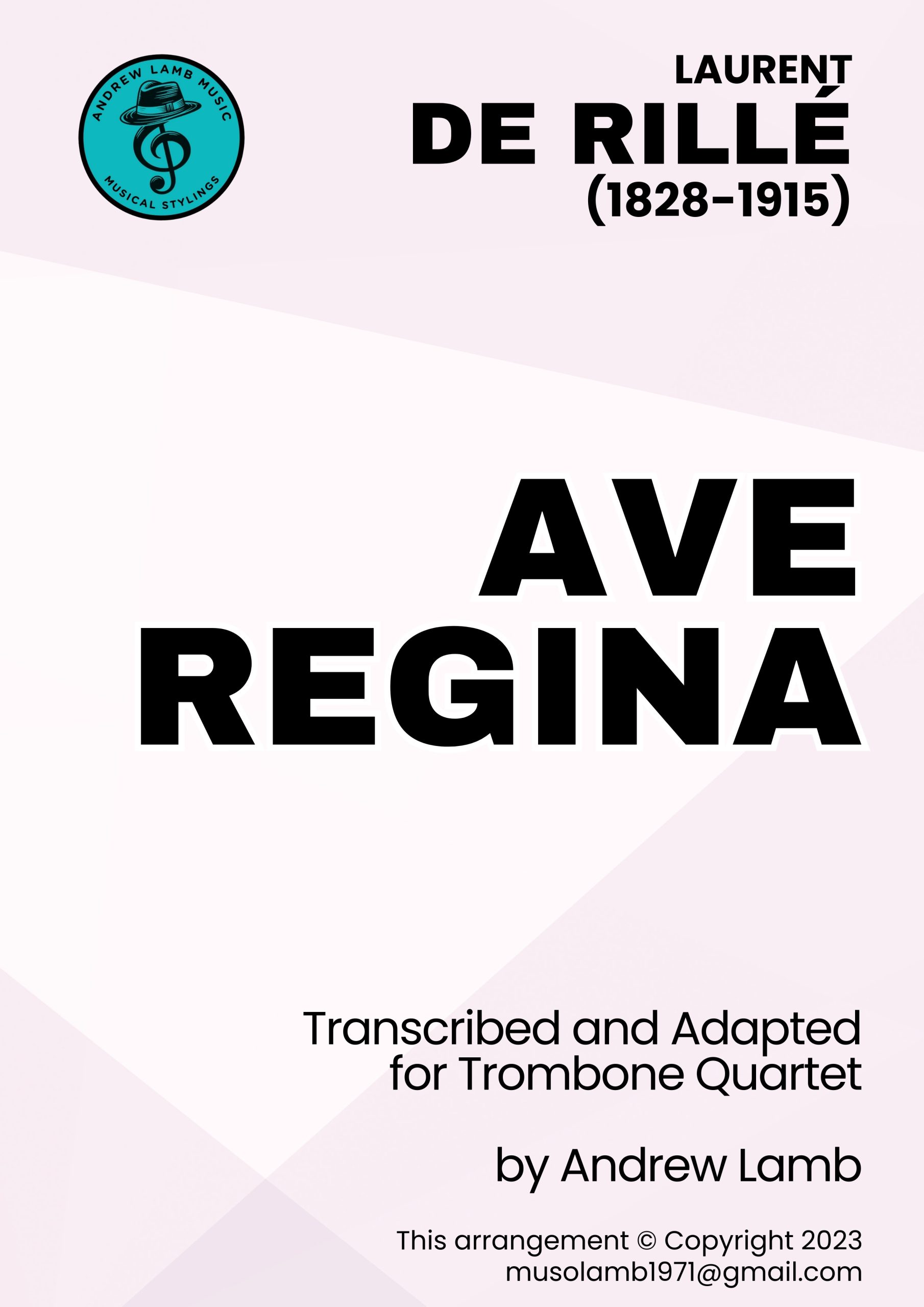 Ave Regina (for Trombone Quartet) Cover Ave Regina Trombone Quartet scaled