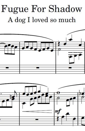 Fugue for Shadow – Piano Solo