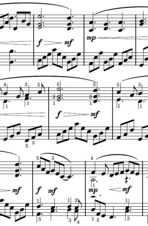 The Skater – Piano Solo