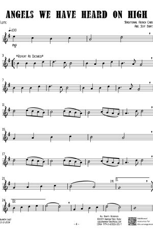 10 Christmas Songs for Woodwind Quartet: Second Edition