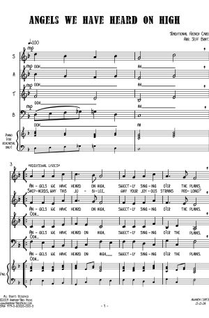 11 Christmas Songs for SATB A Cappella: Second Edition