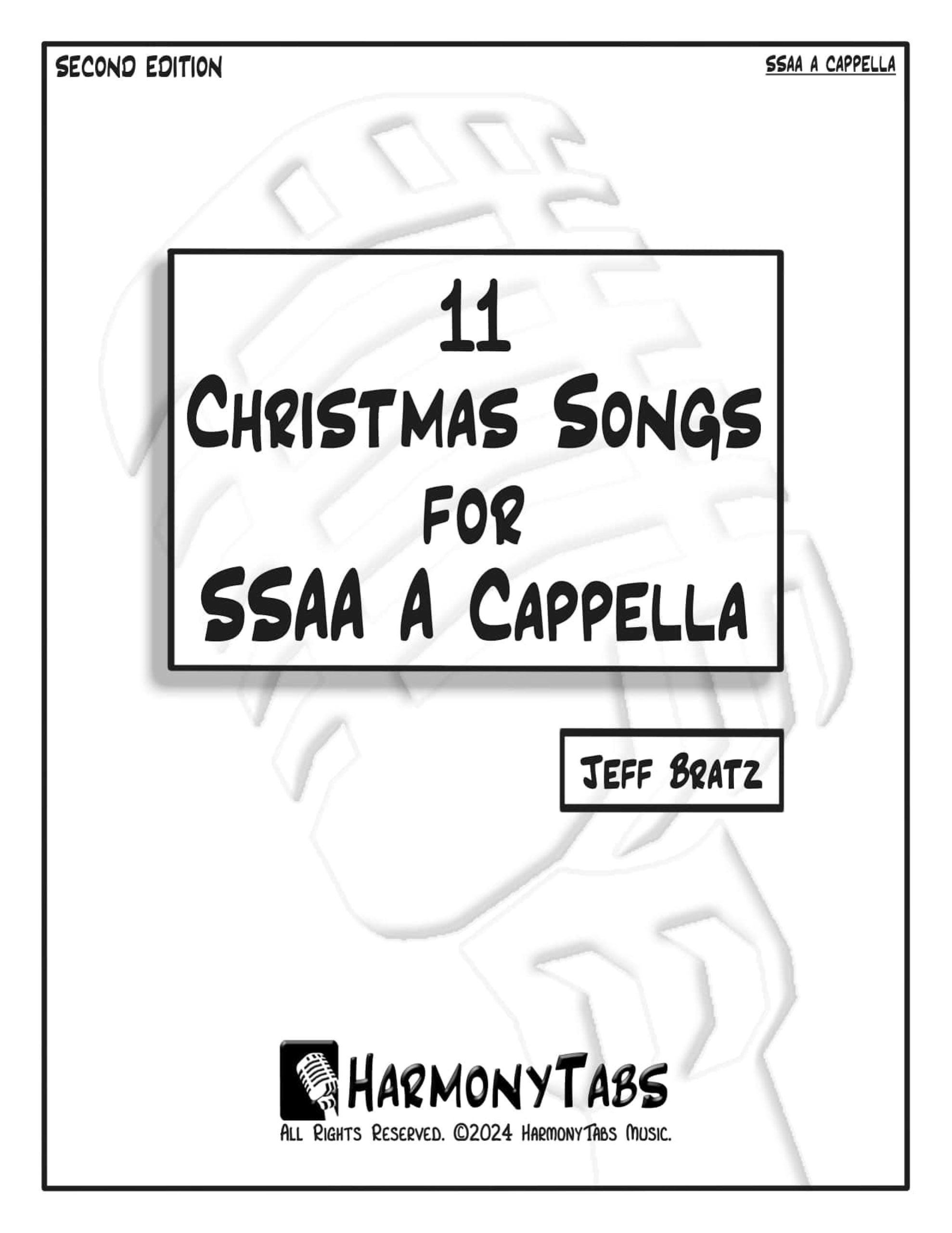 11 Christmas Songs for SSAA A Cappella - Cover