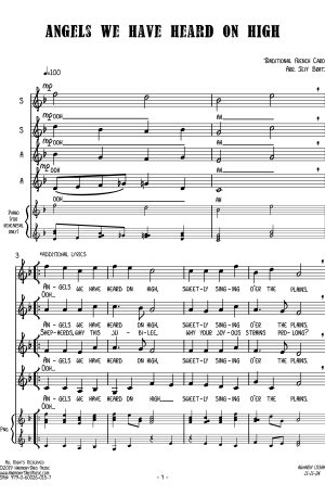 11 Christmas Songs for SSAA A Cappella: Second Edition