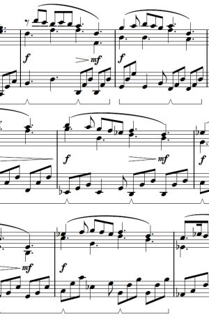 Restless Currents – Piano Solo