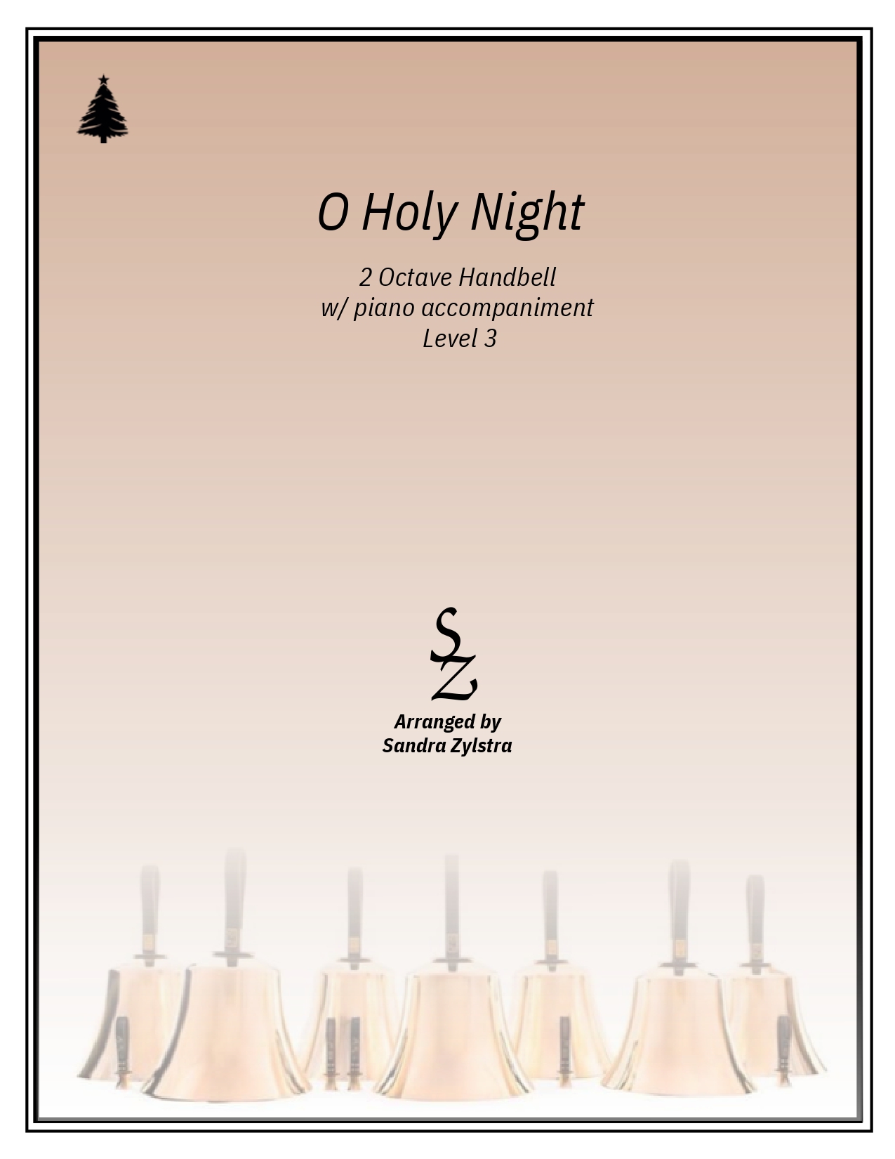O Holy Night (2 octave handbells and piano accompaniment)