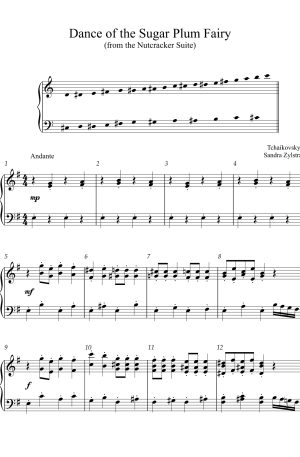 Dance of the Sugar Plum Fairy (3 octave handbells)