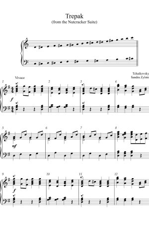 Trepak (3 octave handbells)