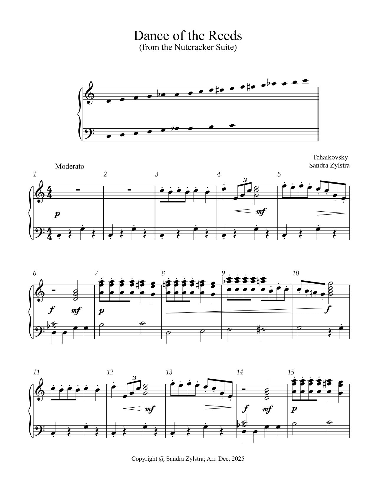 Dance of the Reeds (3 octave handbells) - Image 2