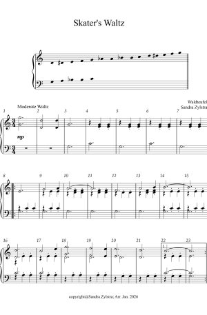 Skater’s Waltz (Les Patineurs) (2 octave handbells)