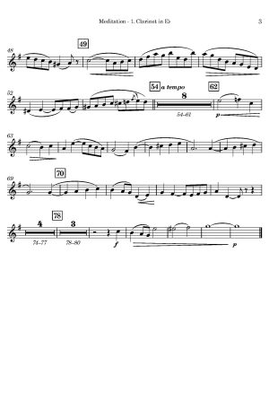 Battison Haynes | Meditation | for Clarinet Quintet