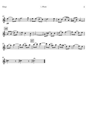 Elegy (by Charles Lloyd, arr. Wind Quintet)