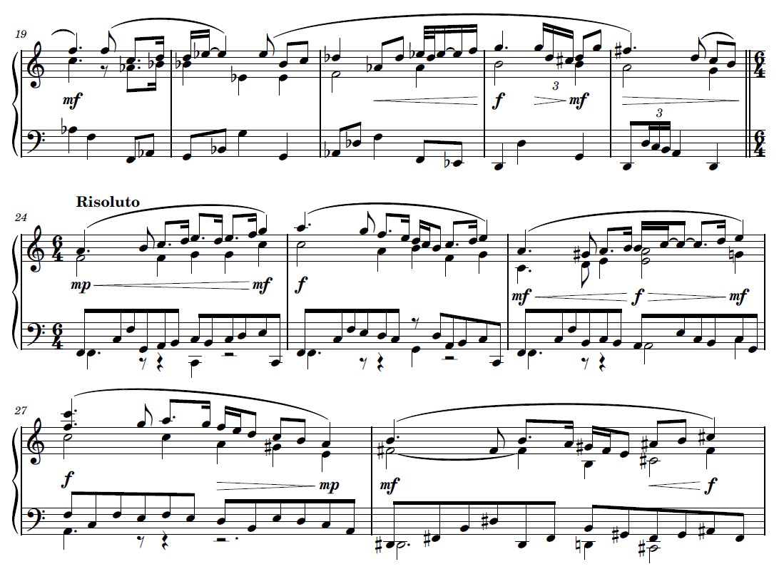 Winter Sonatina - Piano Solo - Image 3