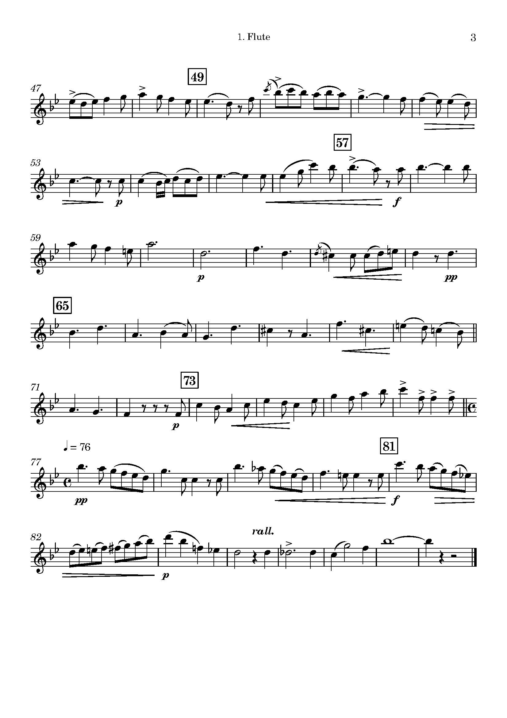 Jules Benedict | A Night Song | for Wind Quartet - Image 3