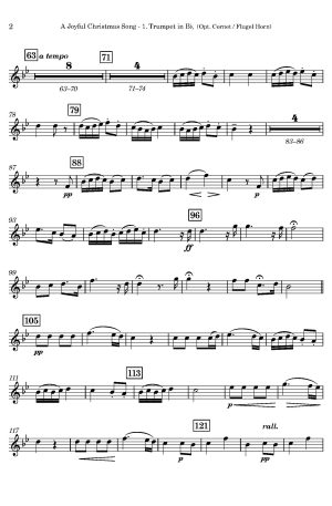 François-Auguste Gevaert | A Joyful Christmas Song | for Brass Quintet