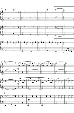 Skater’s Waltz (Les Patineurs) (early intermediate piano trio, 1-pano, 6 hands)