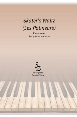 Skater’s Waltz (Les Patineurs) (early intermediate piano solo)