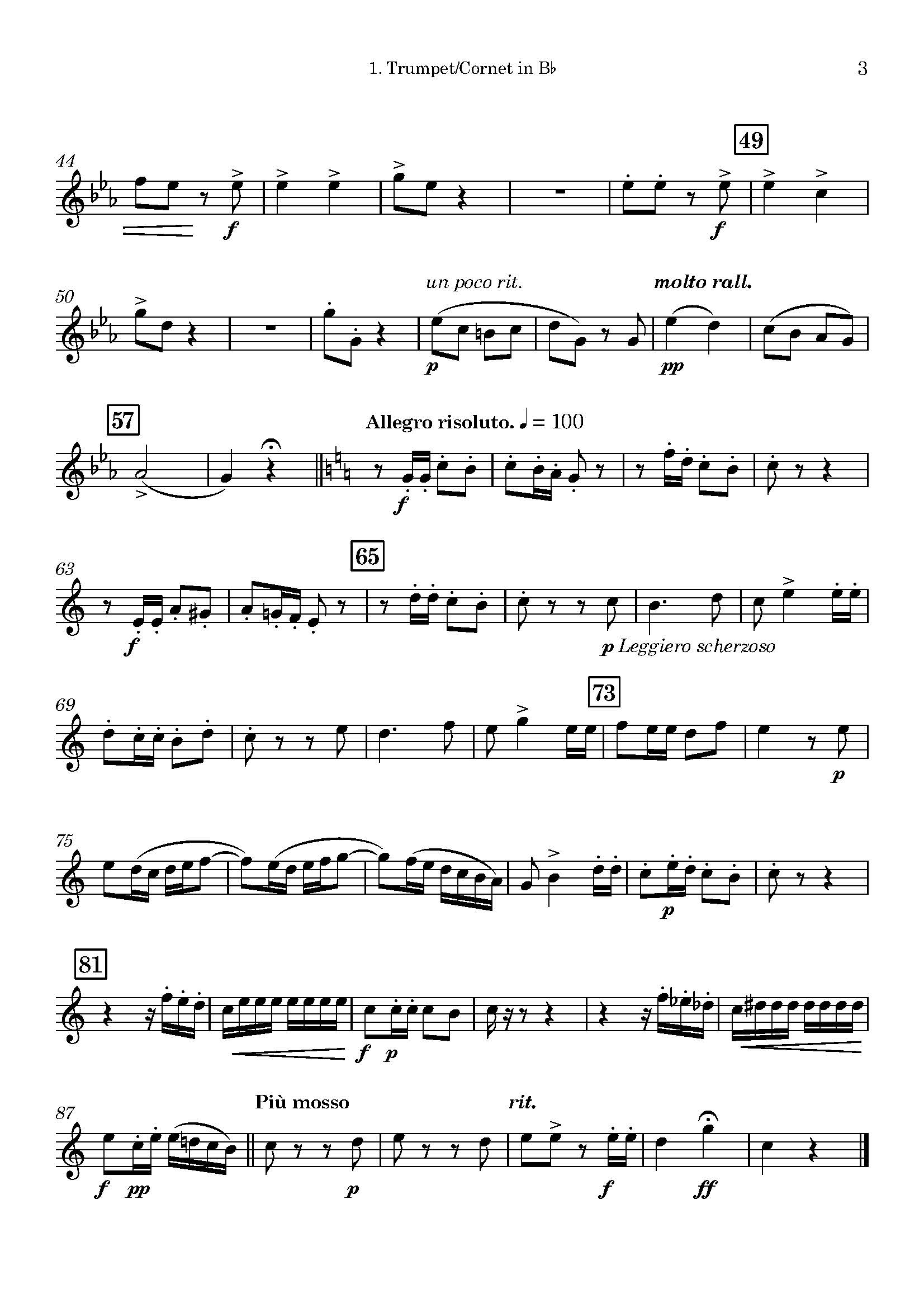 Ciro Pinsuti | Cheerfulness | for Brass Quartet - Image 4