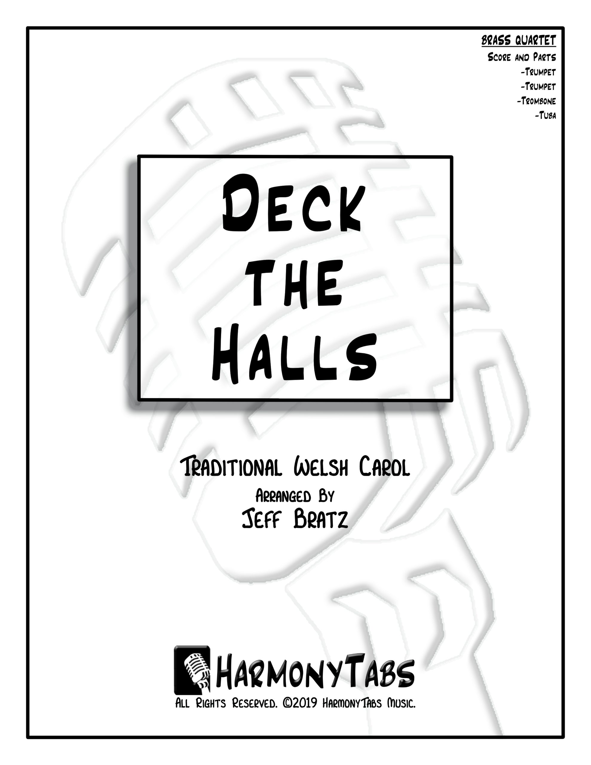 Deck The Halls (Brass Quartet)-Cover