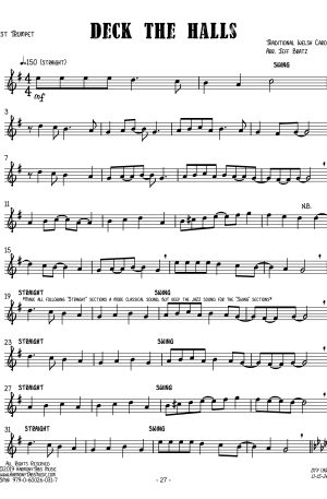 Deck The Halls (Brass Quartet)