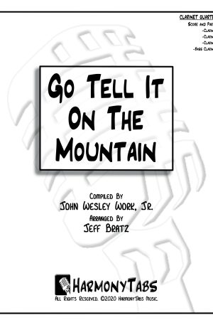 Go Tell It On The Mountain (Clarinet Quartet)