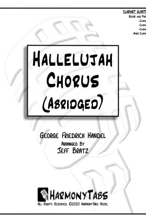 Hallelujah Chorus (Abridged) (Clarinet Quartet)