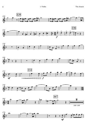 Laurent de Rillé | L’assaut | for String Quartet