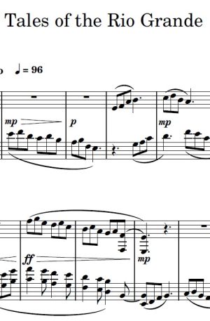 Tales of the Rio Grande – Piano Solo