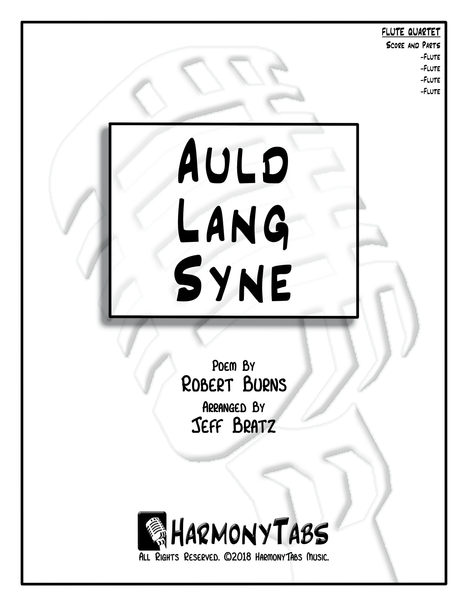 Auld Lang Syne (Flute Quartet)-Cover