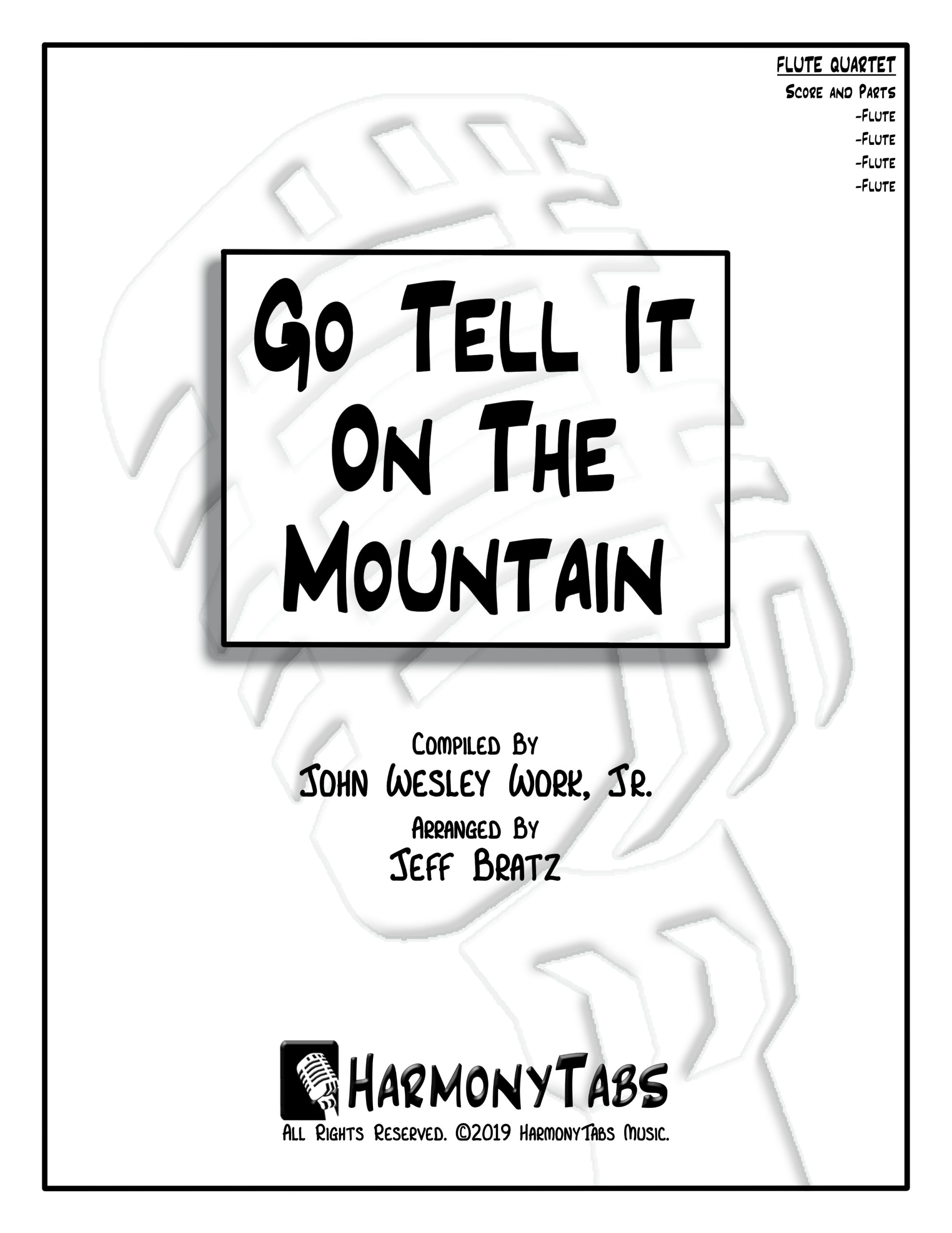 Go Tell It On The Mountain (Flute Quartet)-Cover