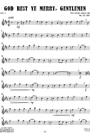 God Rest Ye Merry, Gentlemen (Flute Quartet)