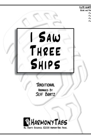 I Saw Three Ships (Flute Quartet)