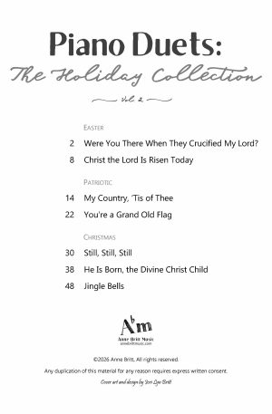 Piano Duets: The Holiday Collection Vol. 2