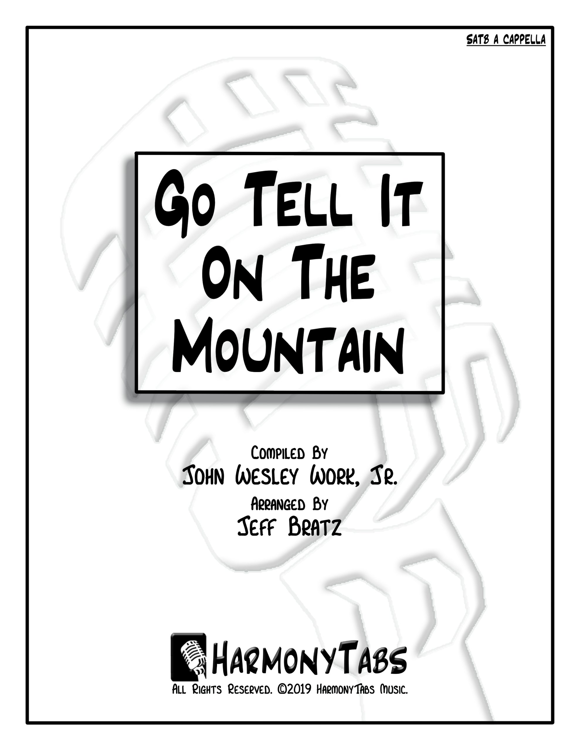 Go Tell It On The Mountain (SATB A Cappella)-Cover