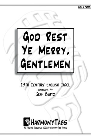 God Rest Ye Merry, Gentlemen (SATB A Cappella)