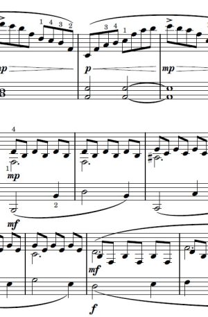 Storm At Sea – Piano Solo